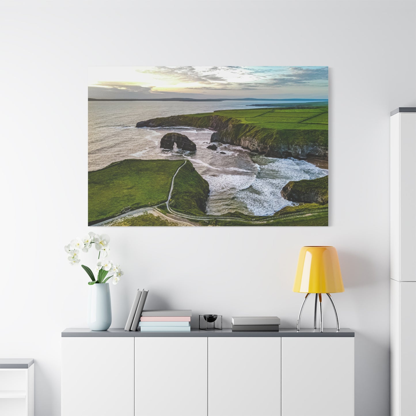 Virgin Rock Ballybunion Matte Canvas, Stretched, 1.25"