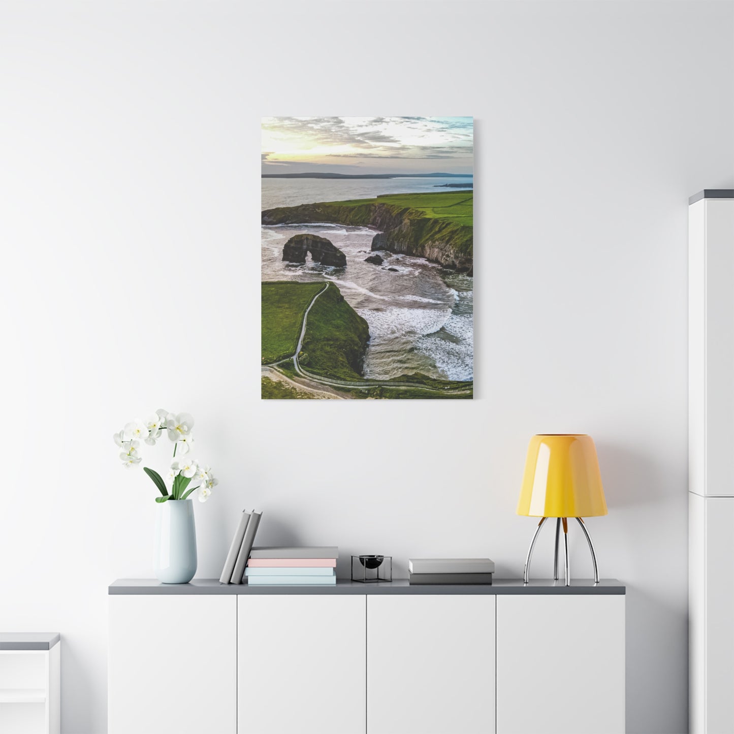 Virgin Rock Ballybunion Matte Canvas, Stretched, 1.25"