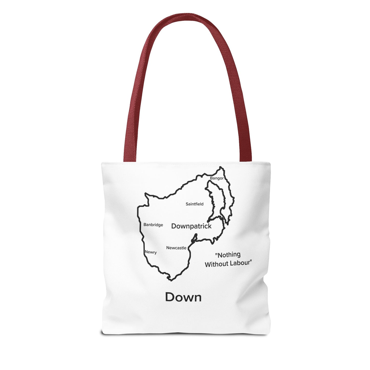 Down Tote Bag White Edition