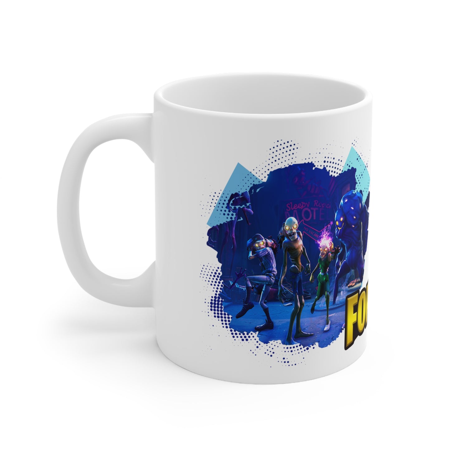 Fortnite Themed Ceramic Coffee Cups - 11oz & 15oz Fun Gamer Mugs