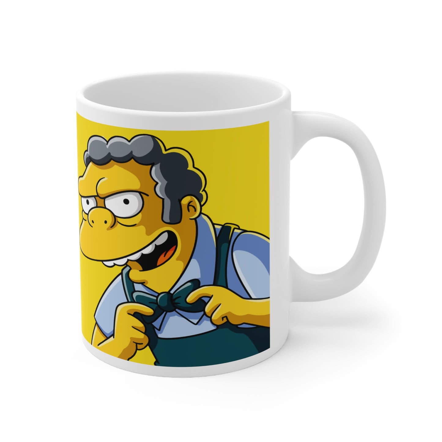 Funny Character Design Ceramic Coffee Mug - 11oz & 15oz
