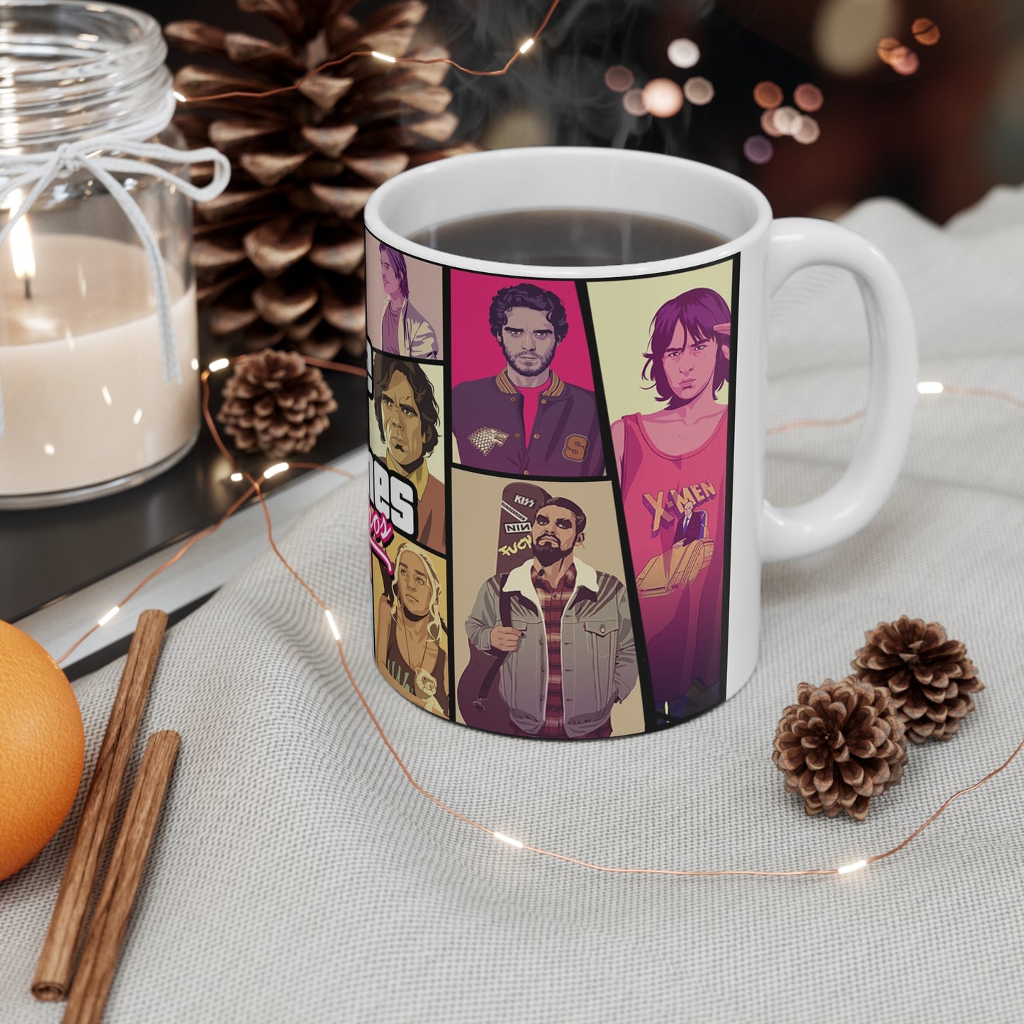 Game of Thrones Westeros Ceramic Coffee Cup - 11oz & 15oz - Perfect Gift for Fans