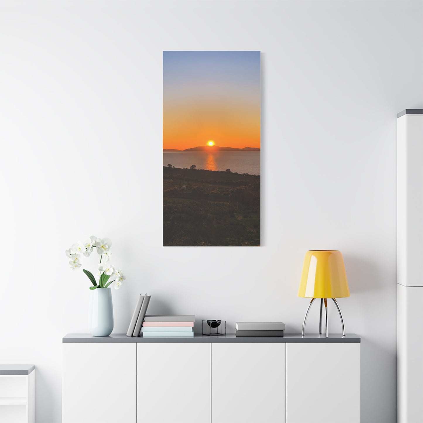 Sunset Ring of Kerry Matte Canvas, Stretched, 1.25"