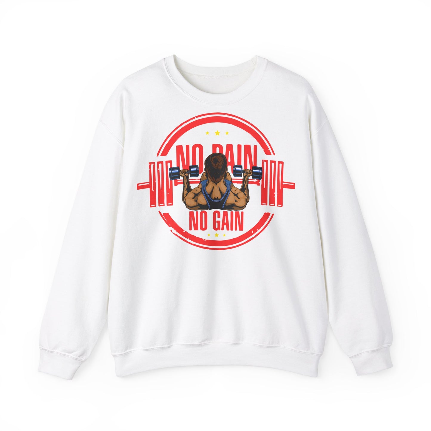 Unisex Heavy Blend™ Crewneck Sweatshirt - No Pain No Gain Fitness