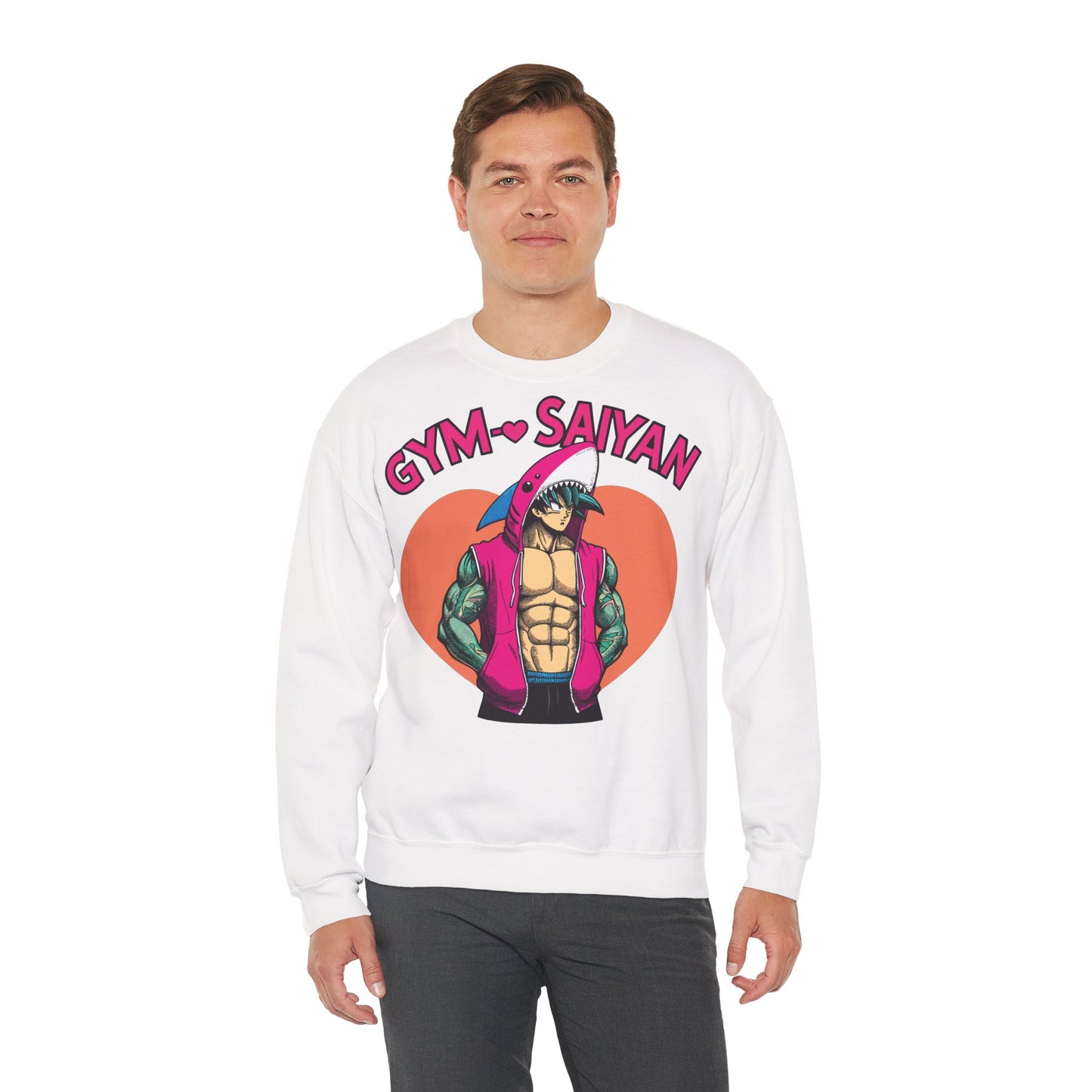 Gym-Sayan Crewneck Sweatshirt - Unisex Heavy Blend™