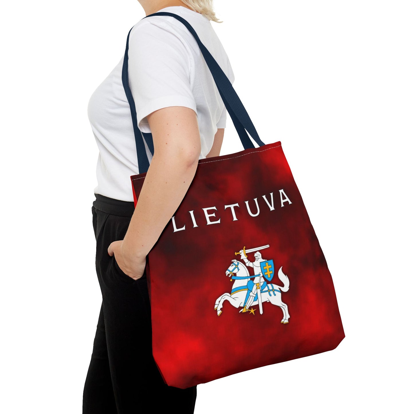 Lithuania Tote Bag - Stylish Red Design for Proud Lithuanians