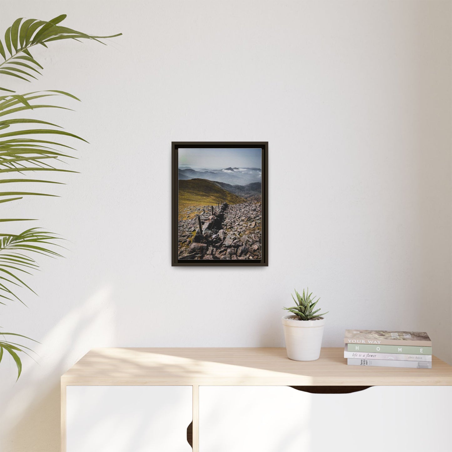 Wall Matte Canvas, Framed (Multi-color)