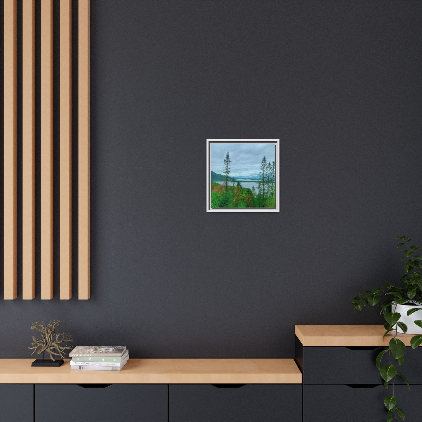 Torc Mountain Trail 2 Matte Canvas, Framed (Multi-color)