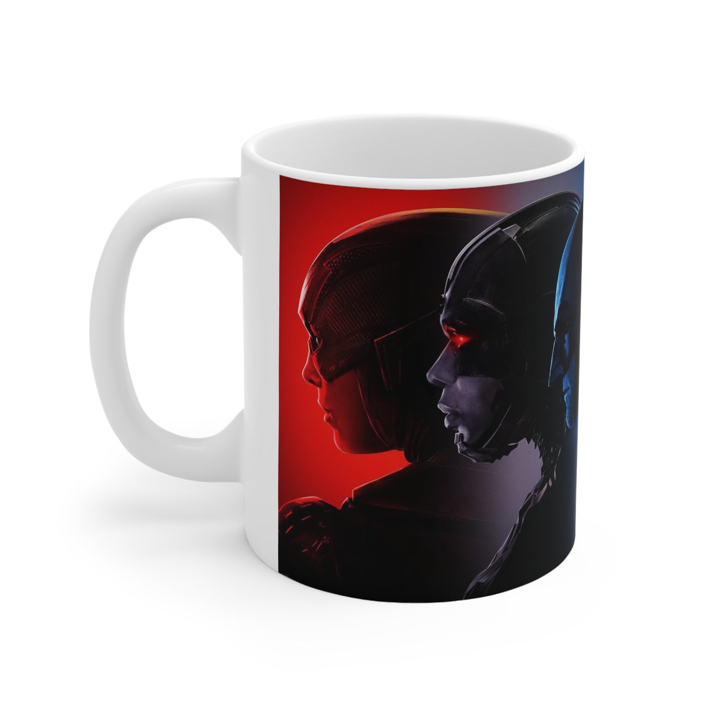 Superhero Ceramic Coffee Cup - 11oz & 15oz - Perfect Gift for Comic Book Fans