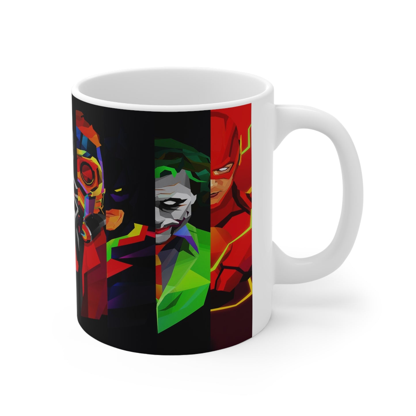 Vibrant Superhero Ceramic Coffee Cups - 11oz & 15oz