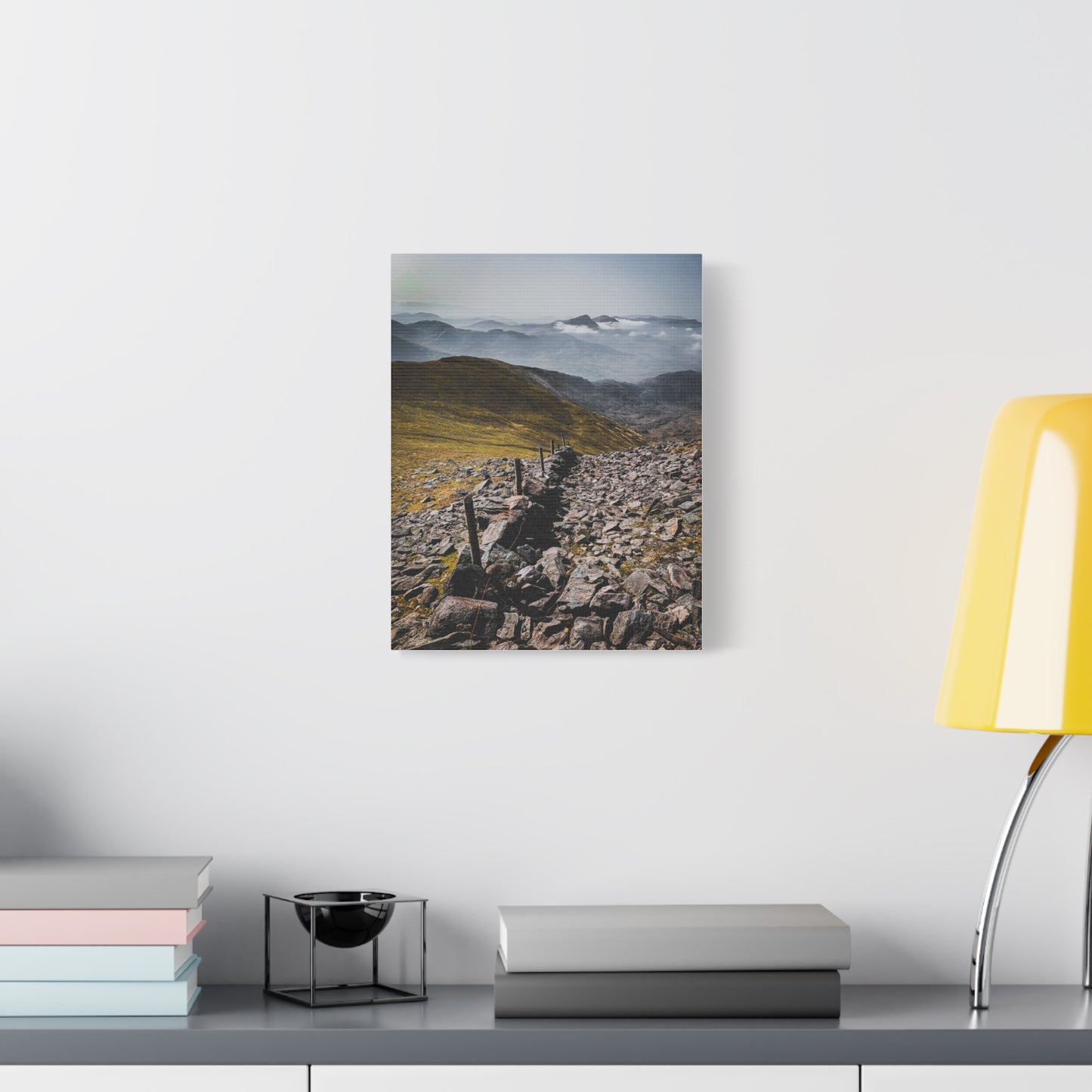 Wall in Mountains Matte Canvas, Stretched, 1.25"