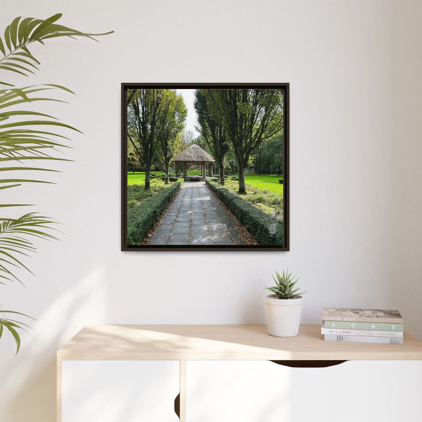 Adare Matte Canvas, Framed (Multi-color)