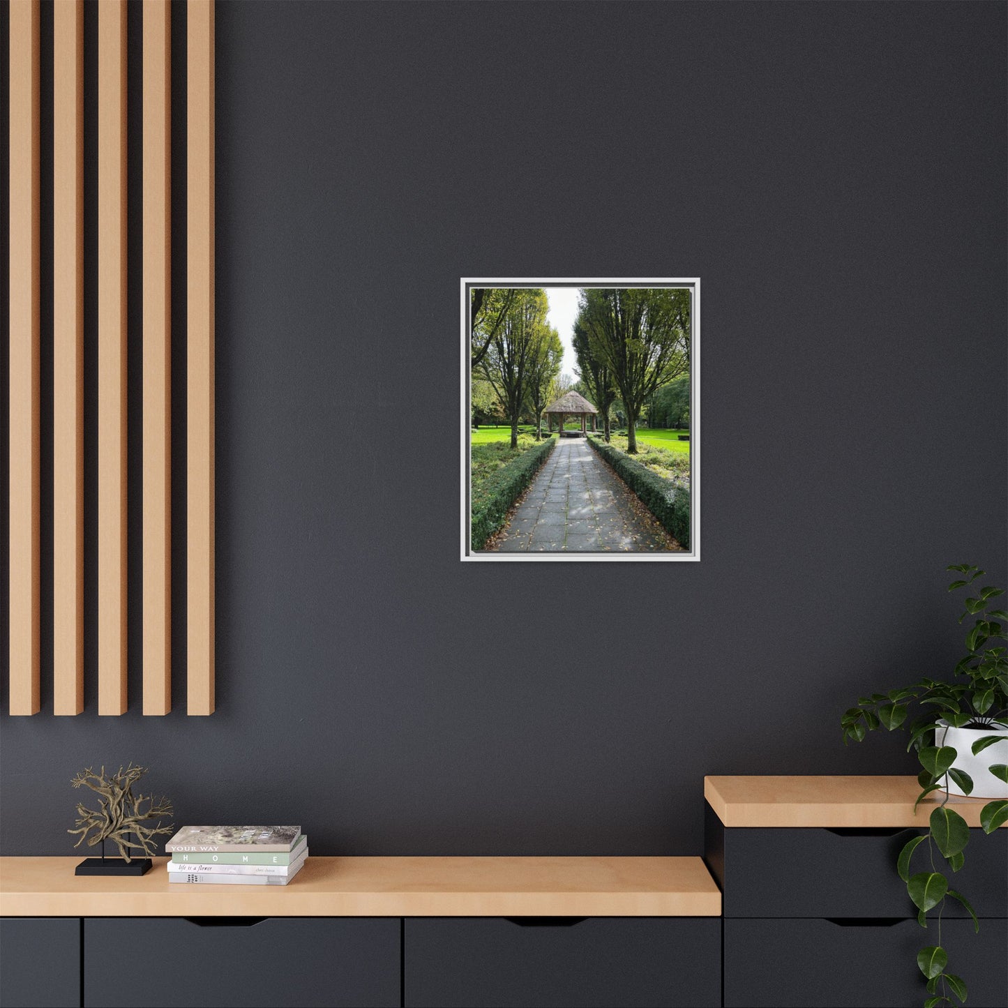 Adare Matte Canvas, Framed (Multi-color)