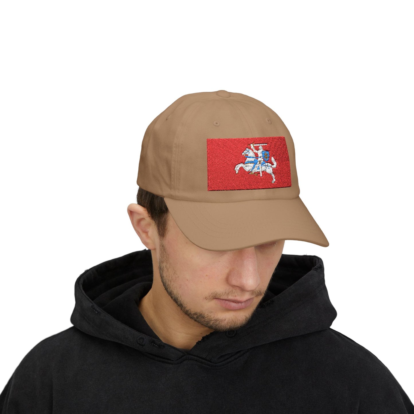 Vytis Classic Dad Cap with Knight Flag Design - Casual Style for Every Occasion