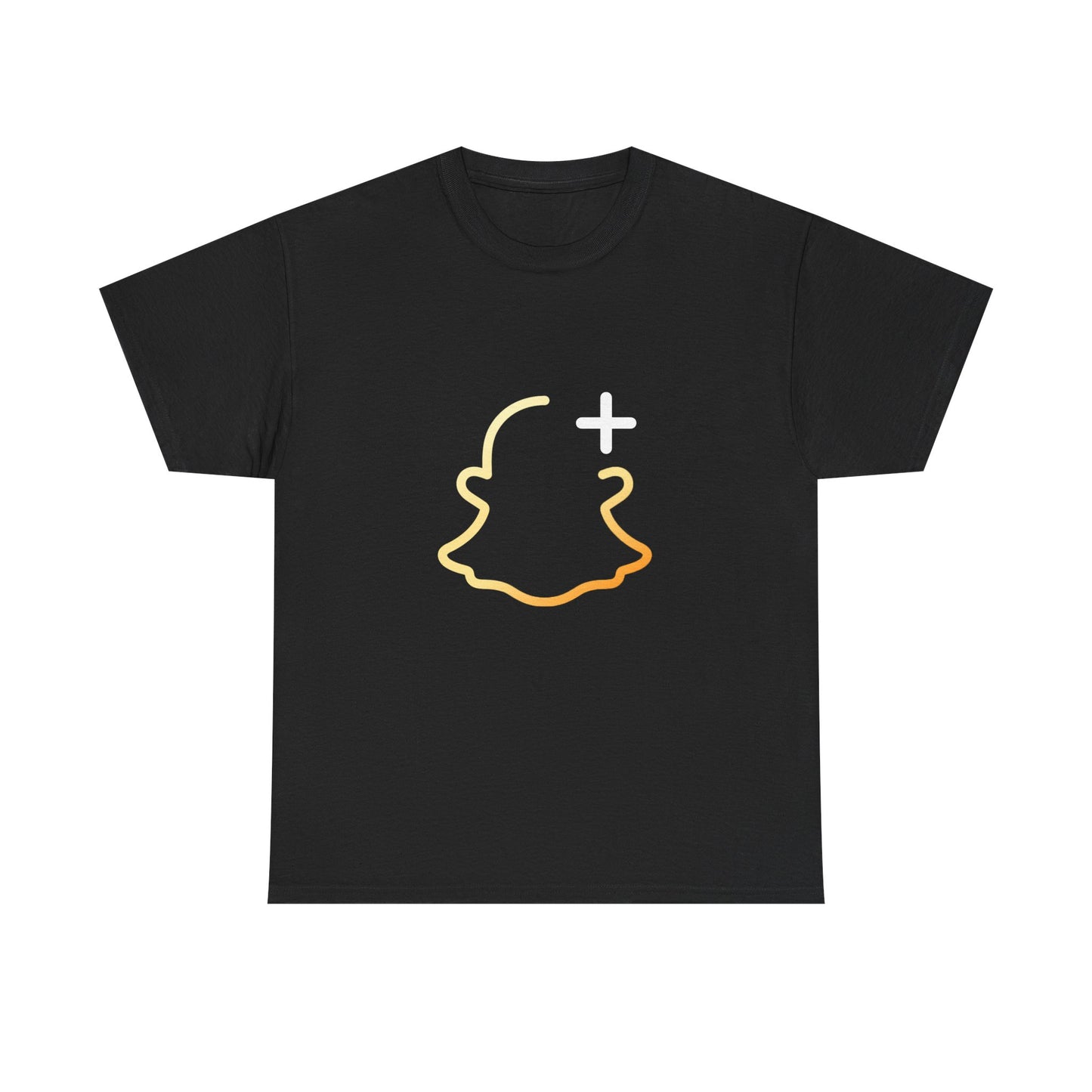 Snapchat Plus Logo Unisex Heavy Cotton Tee