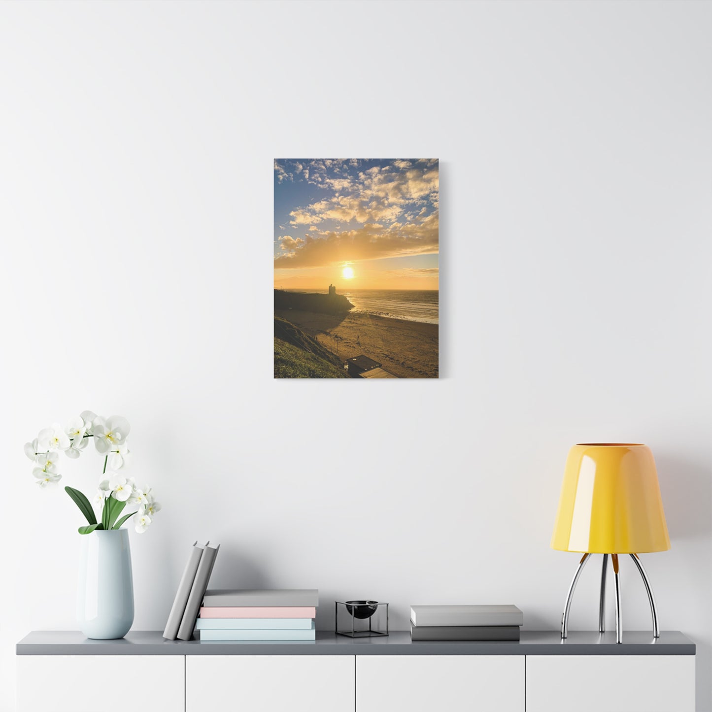 Ballybunion Sunset Castle Matte Canvas, Stretched, 1.25"