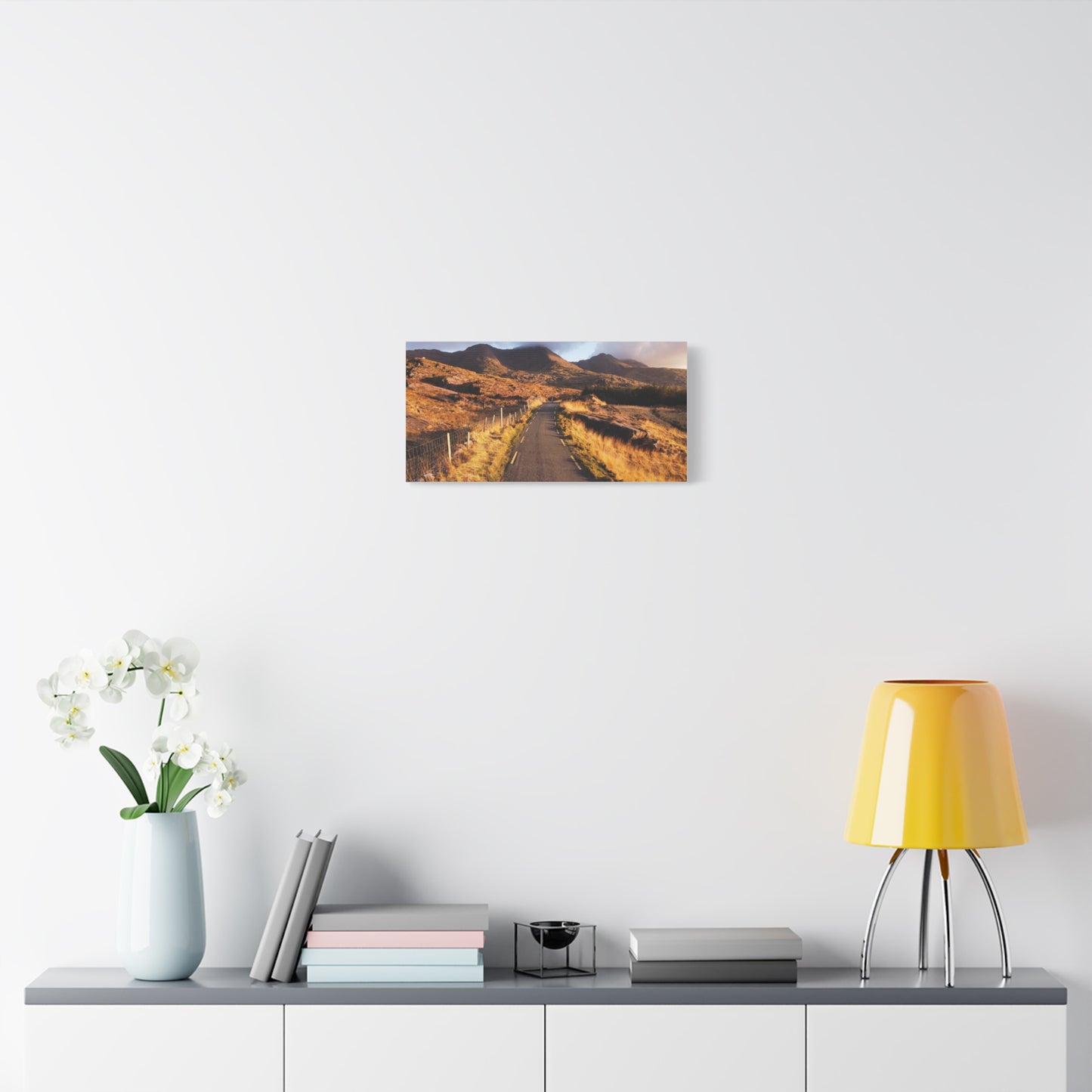 Sunset Road Matte Canvas, Stretched, 1.25"