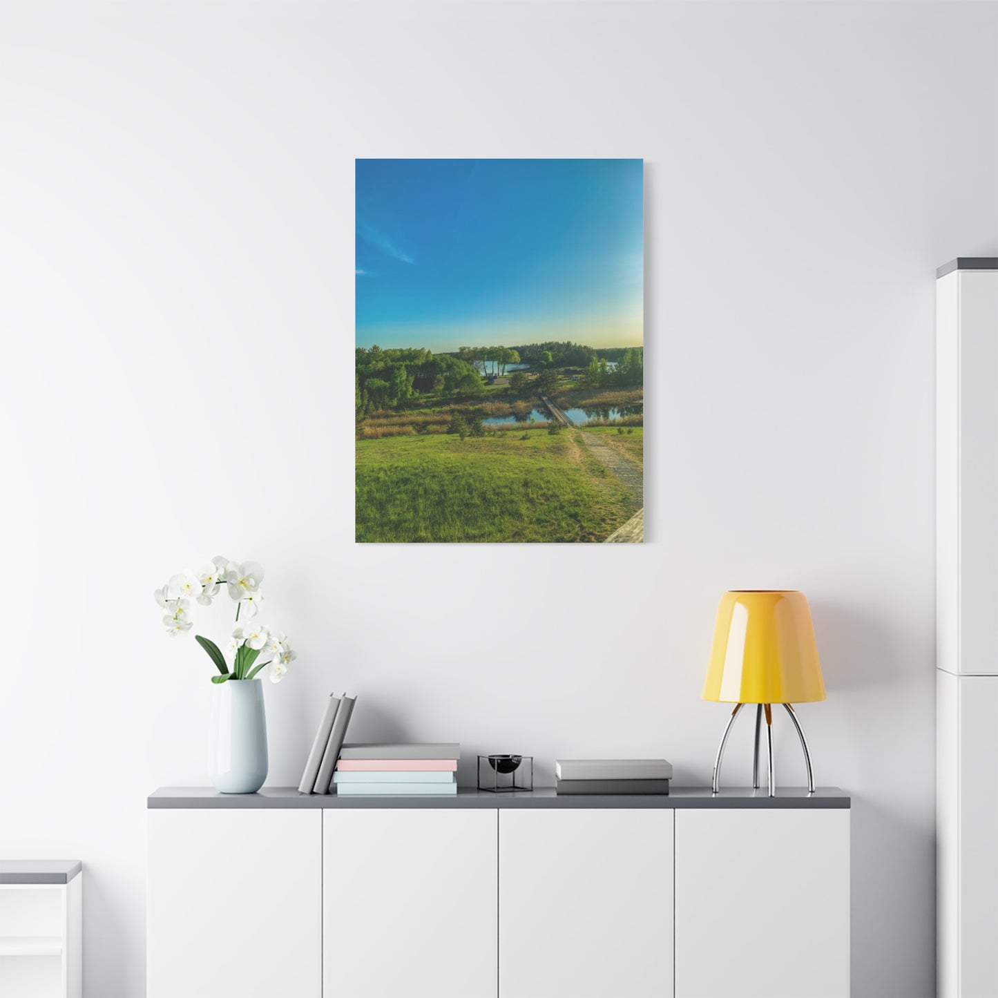 Zagare Lake, Lithuania Matte Canvas, Stretched, 1.25"