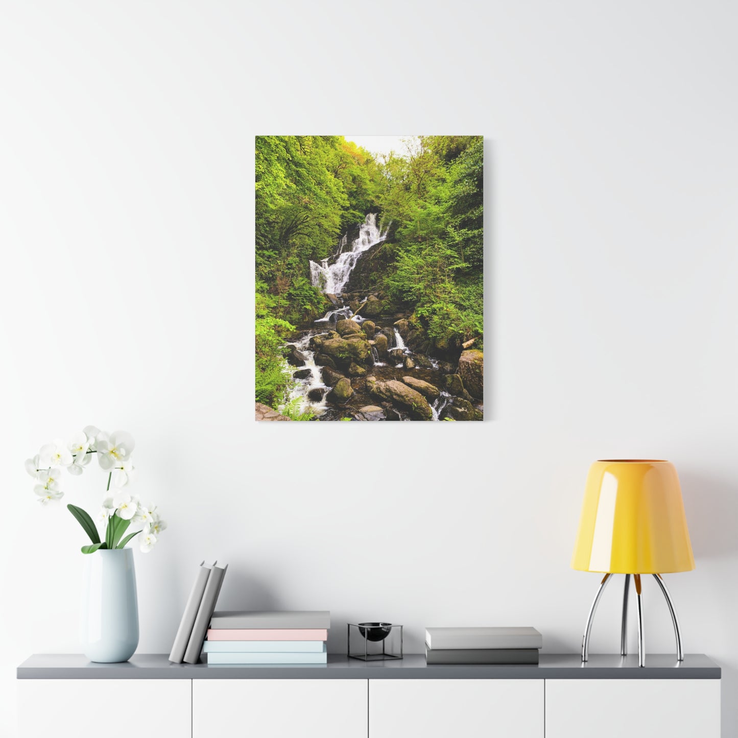 Torc waterfall Matte Canvas, Stretched, 1.25"