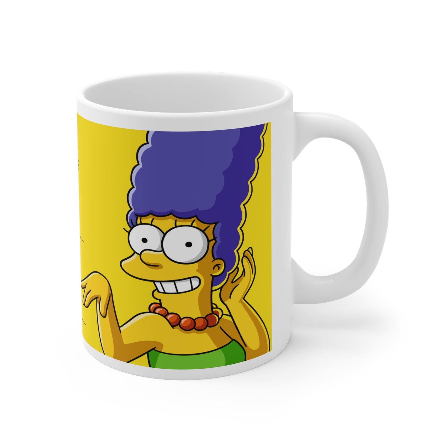 Marge Funny Family Ceramic Coffee Cup – Funny Gifts for Fans, 11oz & 15oz