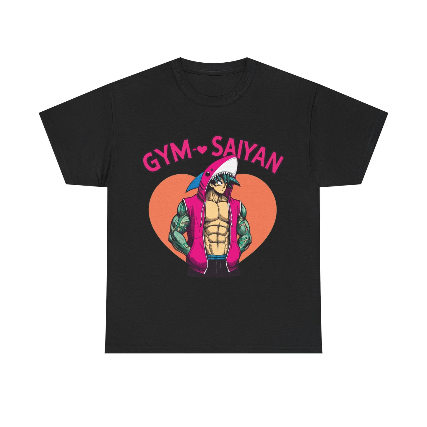 Gym Saiyan II Unisex Heavy Cotton Tee