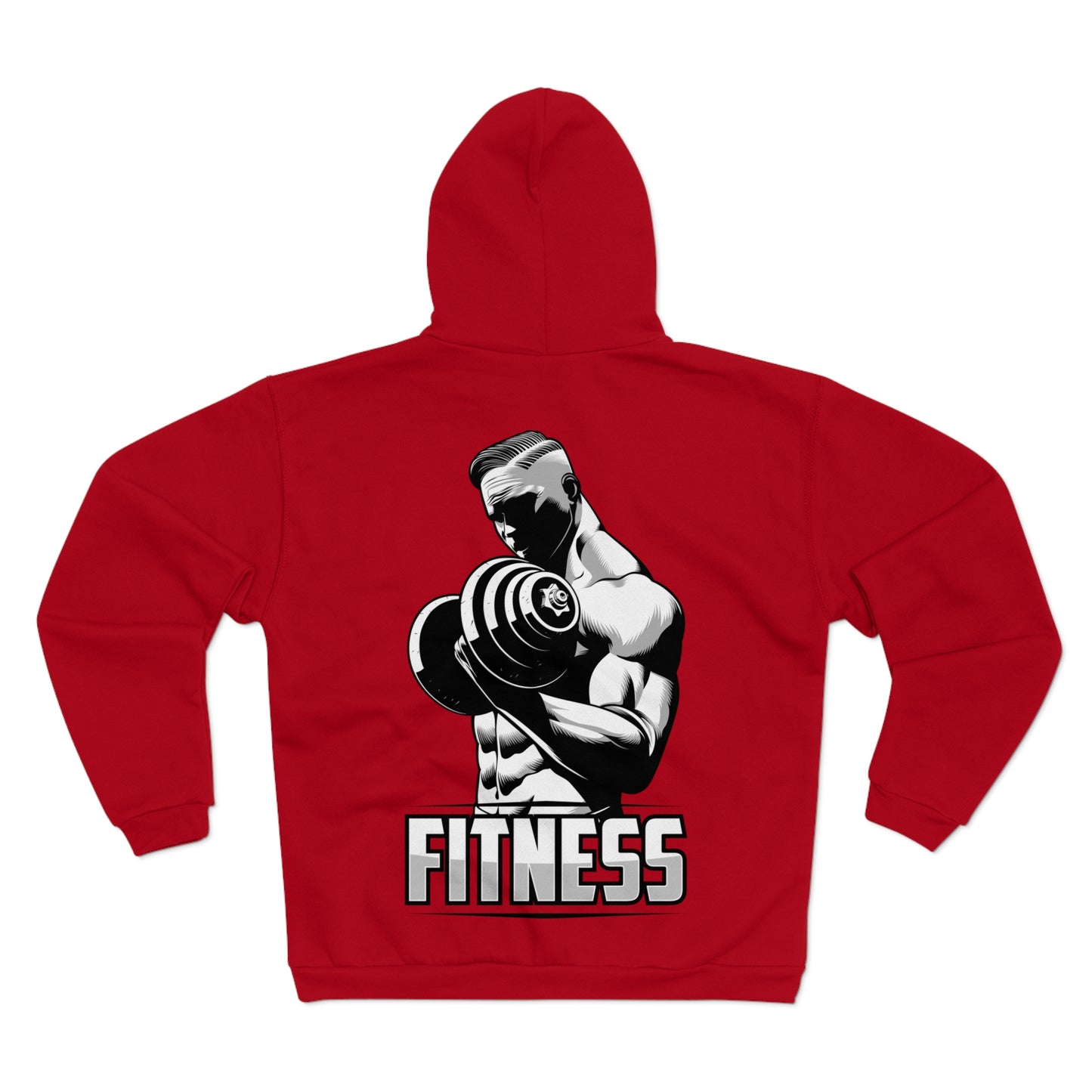 Fitness II Unisex Hooded Zip Sweatshirt