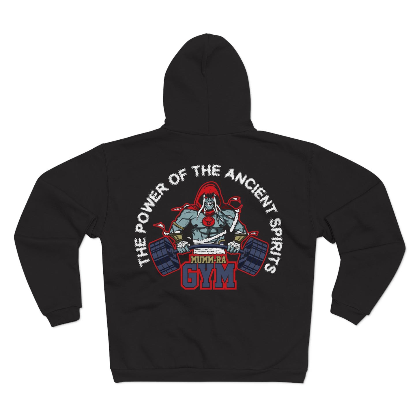 Gym Power Unisex Hooded Zip Sweatshirt