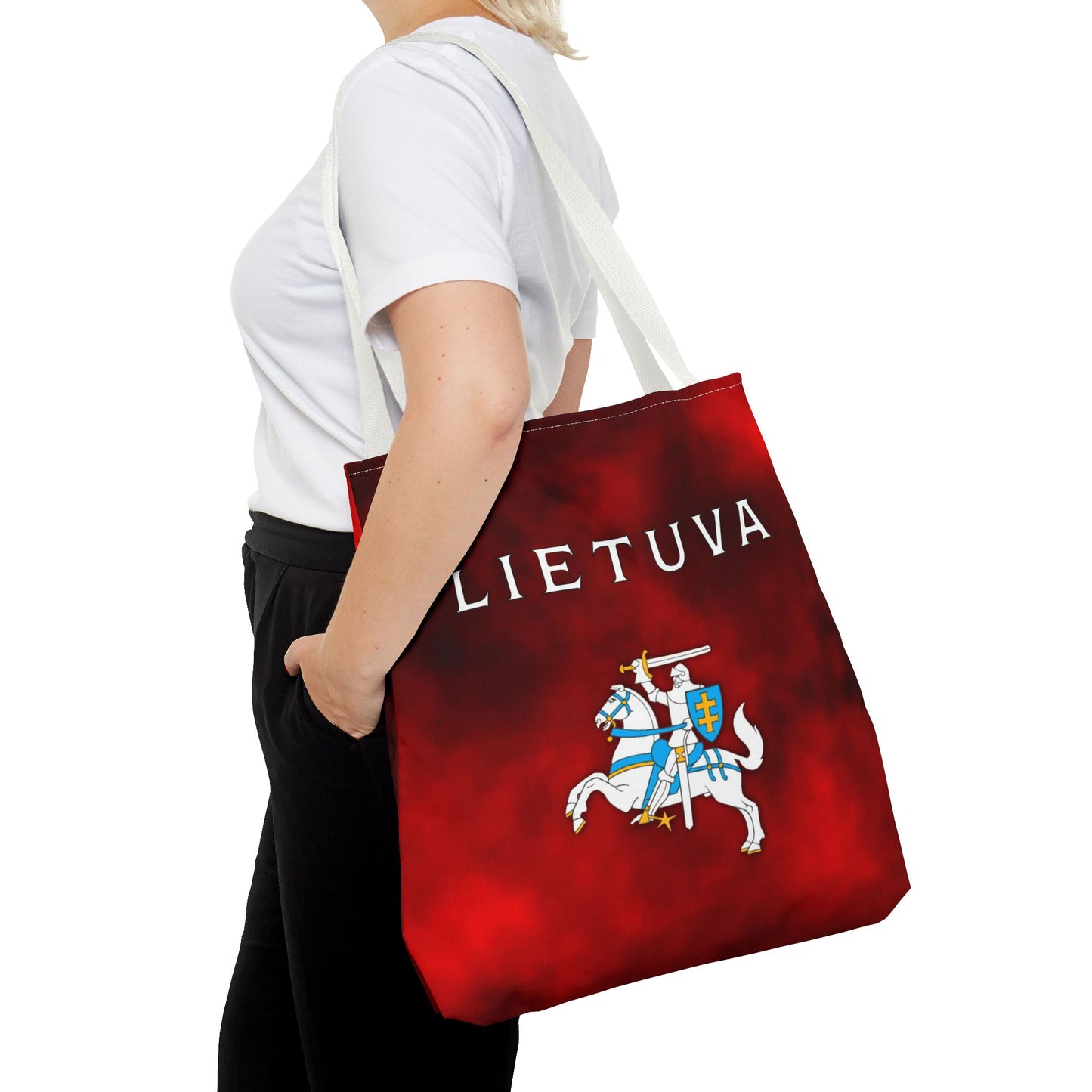 Lithuania Tote Bag - Stylish Red Design for Proud Lithuanians