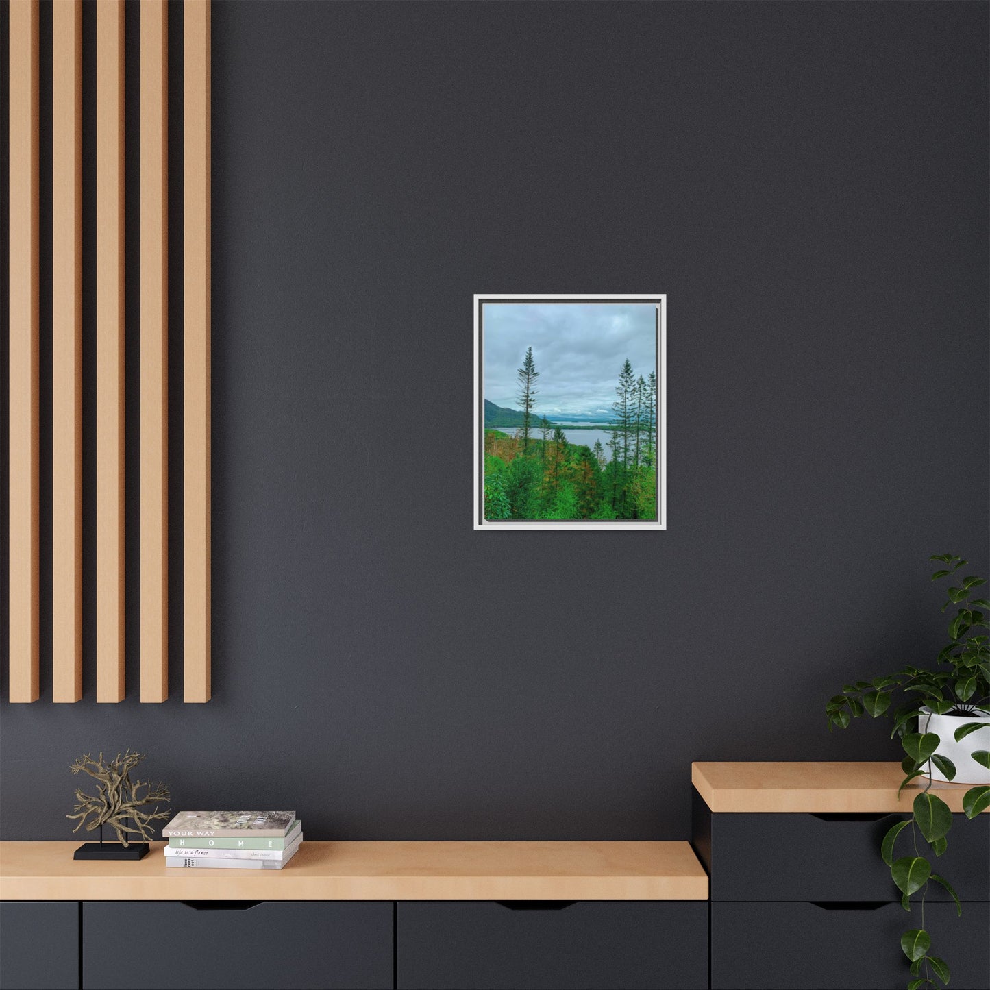 Torc Mountain Trail 2 Matte Canvas, Framed (Multi-color)