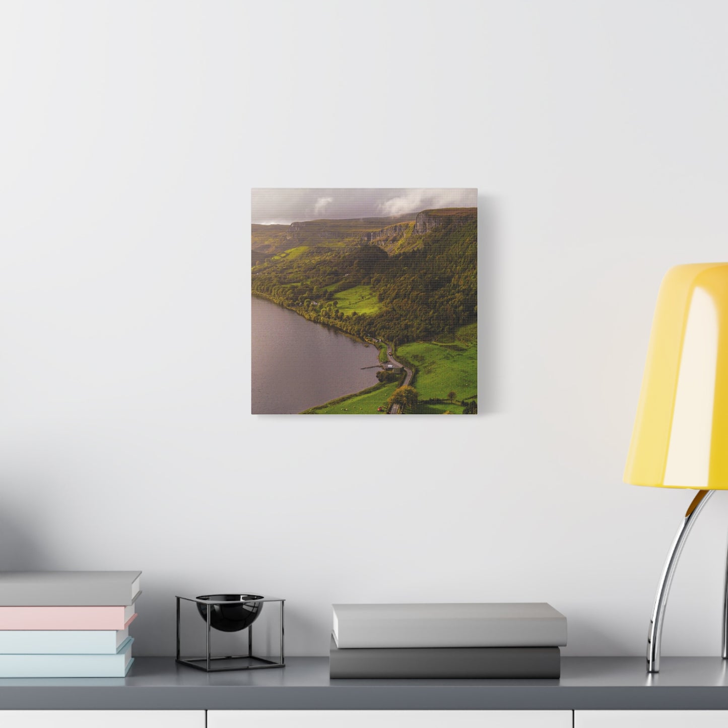 Sruth in Aghadh an Aird or The devil's Chimney Matte Canvas, Stretched, 1.25"