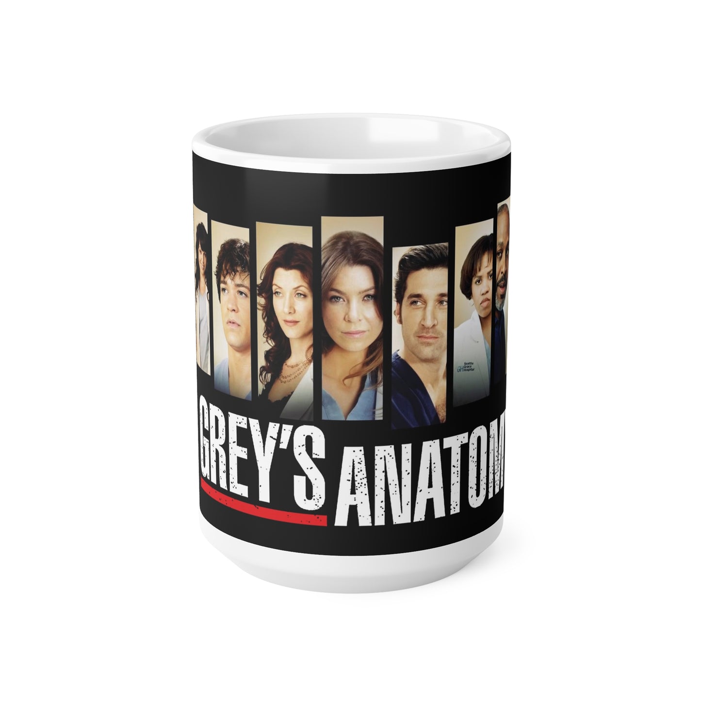 Grey's Anatomy Ceramic Coffee Mug - 11oz & 15oz - Perfect Gift for Fans!