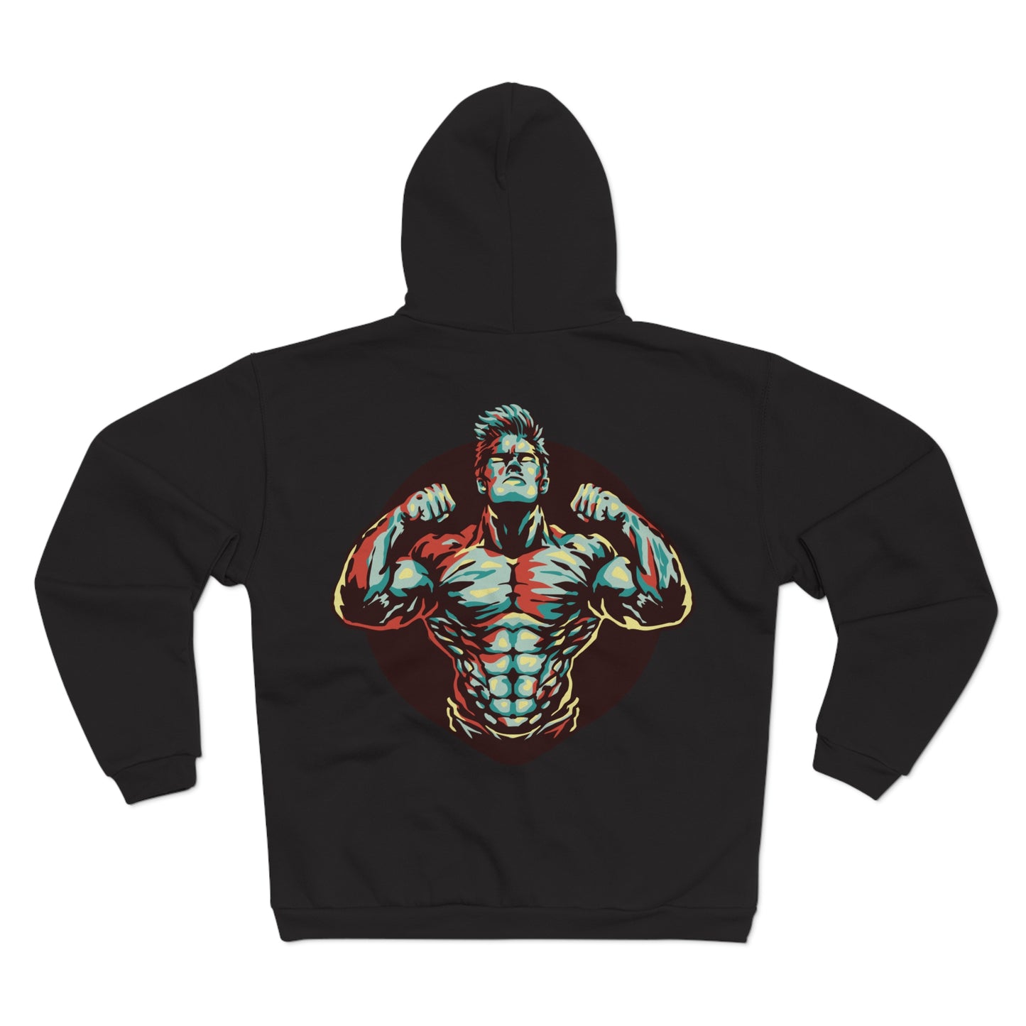 Muscle Power Unisex Zip-Up Hoodie - Strength & Fitness Apparel
