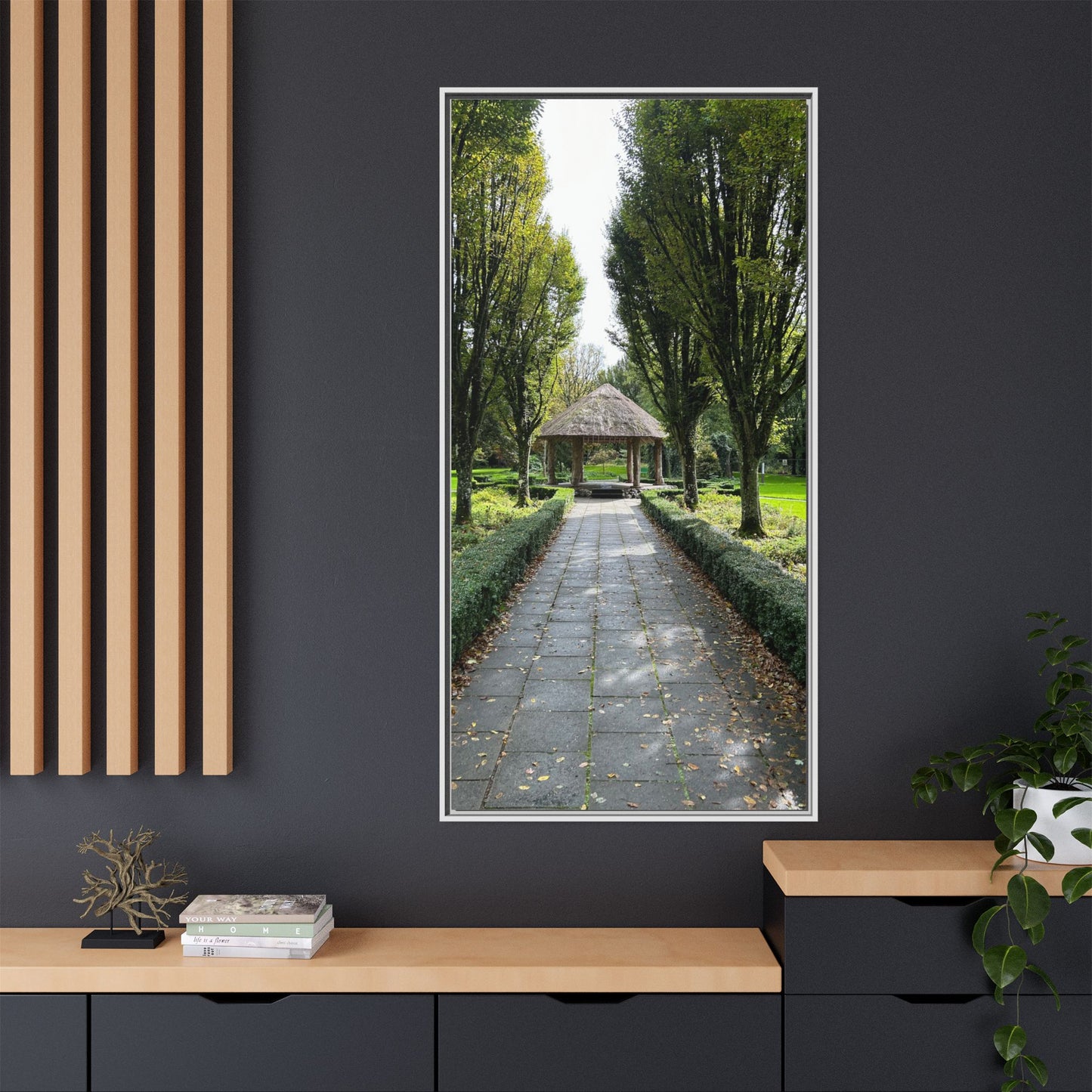 Adare Matte Canvas, Framed (Multi-color)