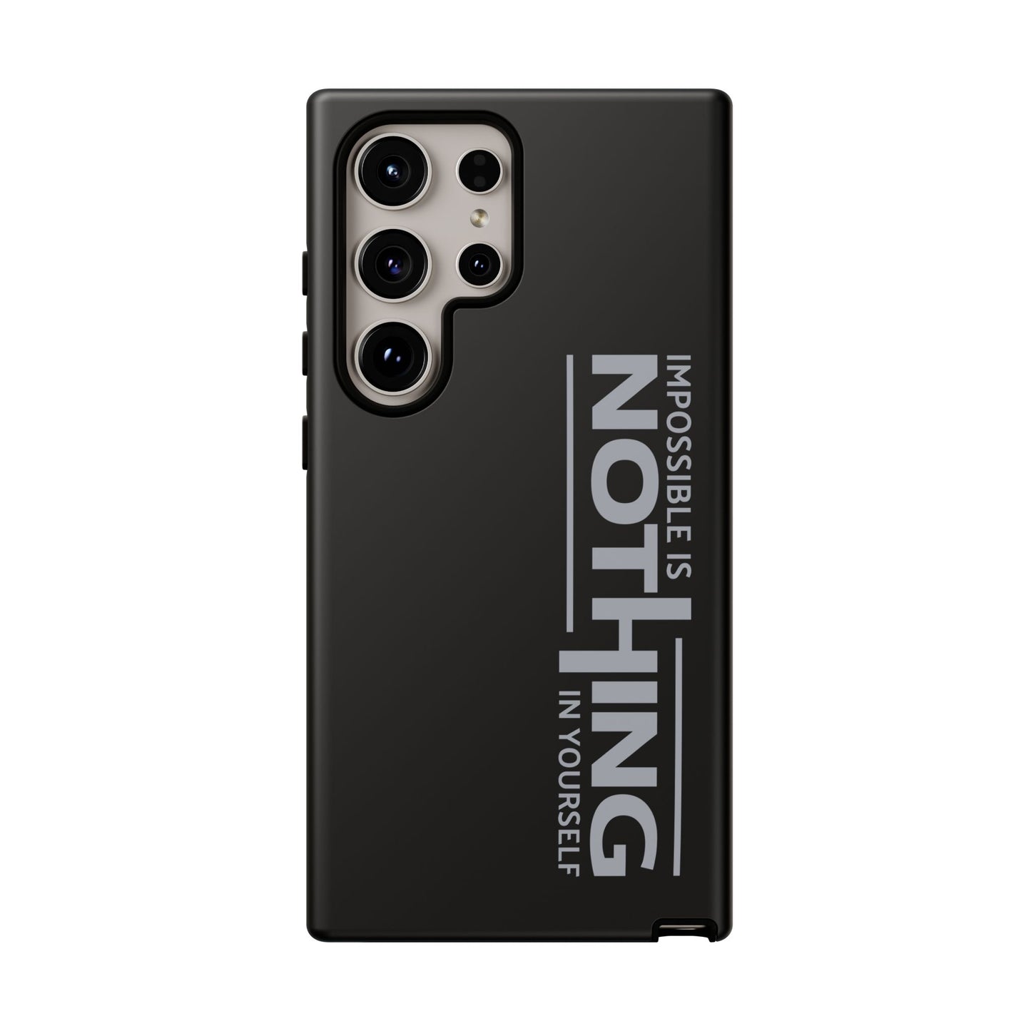 Tough Cases - 'Impossible is Nothing' Motivational Phone Case