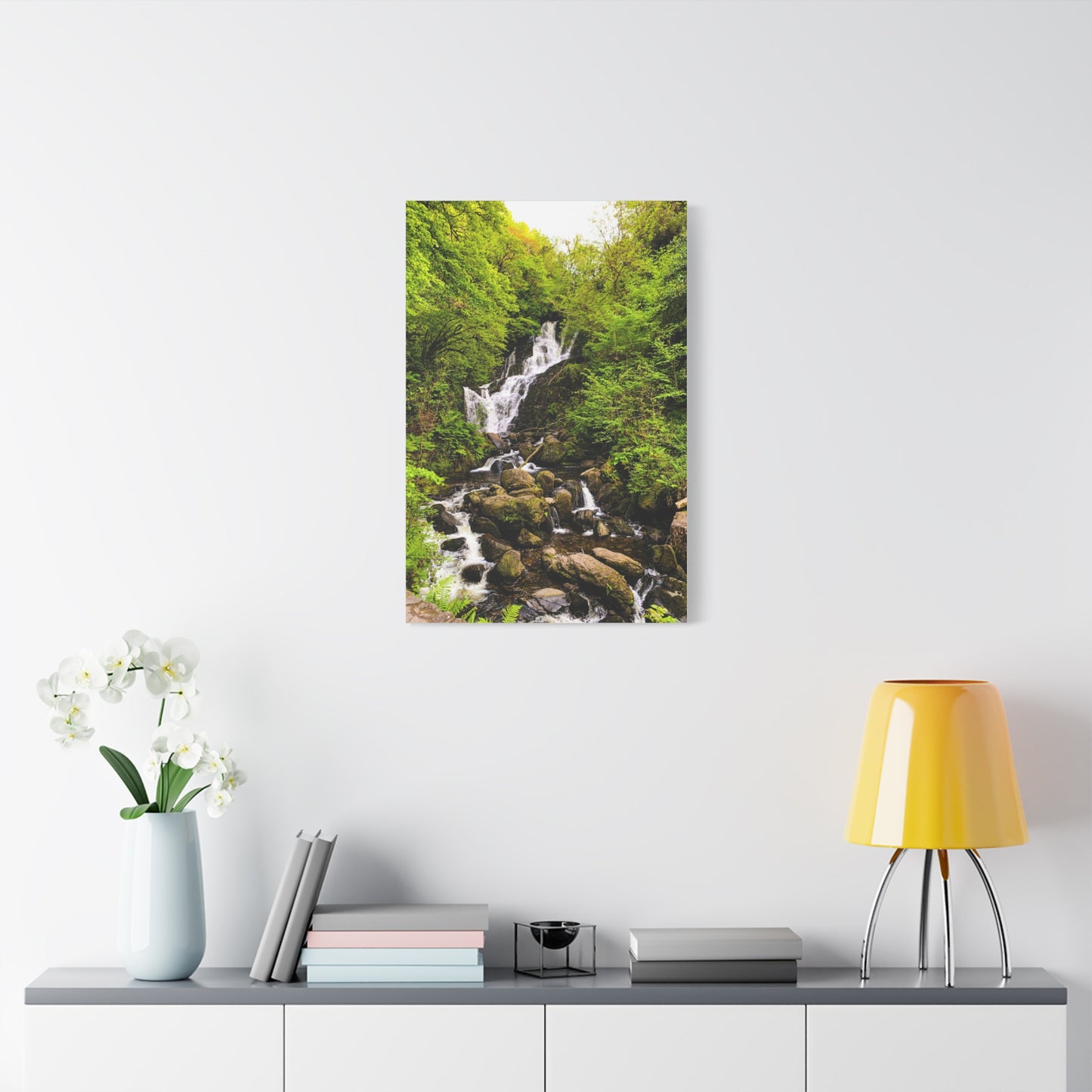 Torc waterfall Matte Canvas, Stretched, 1.25"