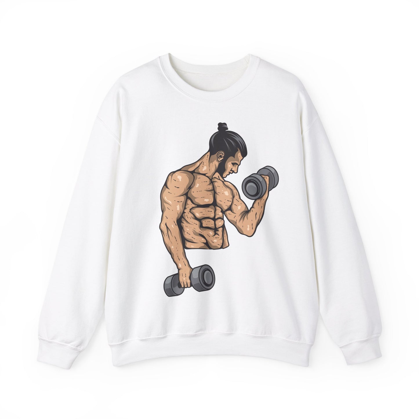 Motivational Unisex Heavy Blend™ Crewneck Sweatshirt - "Believe in Yourself" Gym Apparel