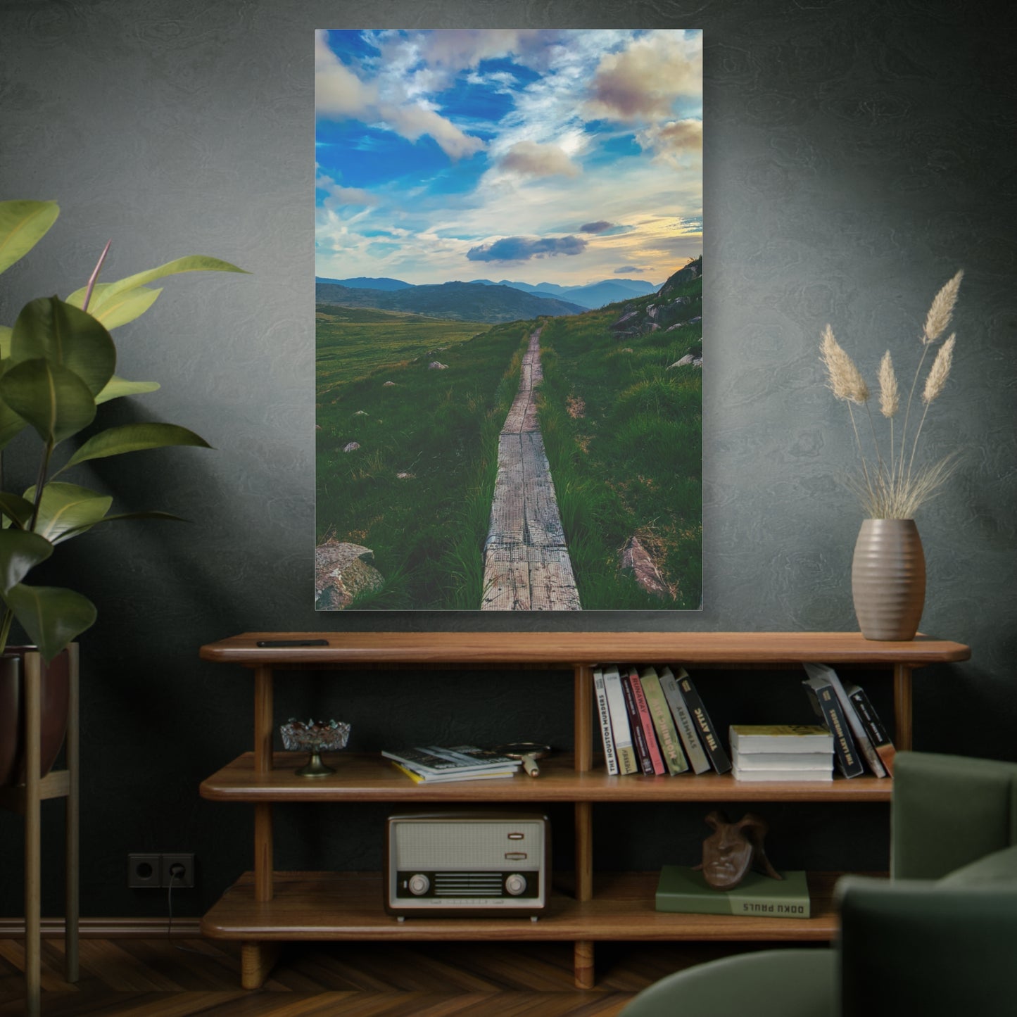 Torc Mountain Trail Matte Canvas, Stretched, 1.25"