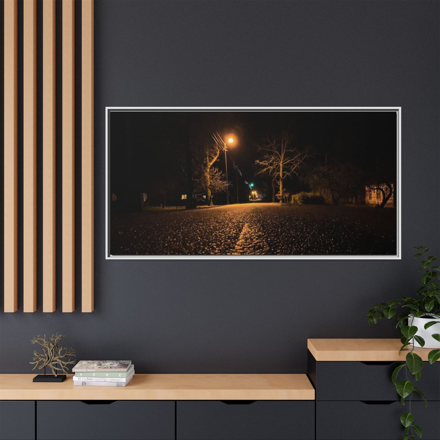 Stungiai Lithuania Matte Canvas, Framed (Multi-color)