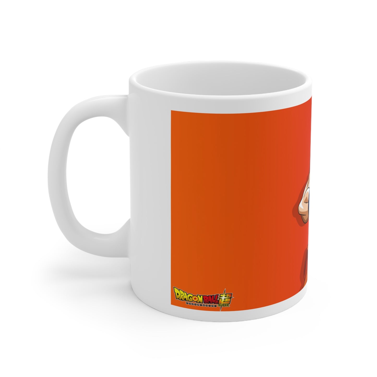 Dragon Ball Z Ceramic Coffee Mug - Anime Character Design, Perfect Gift for Fans