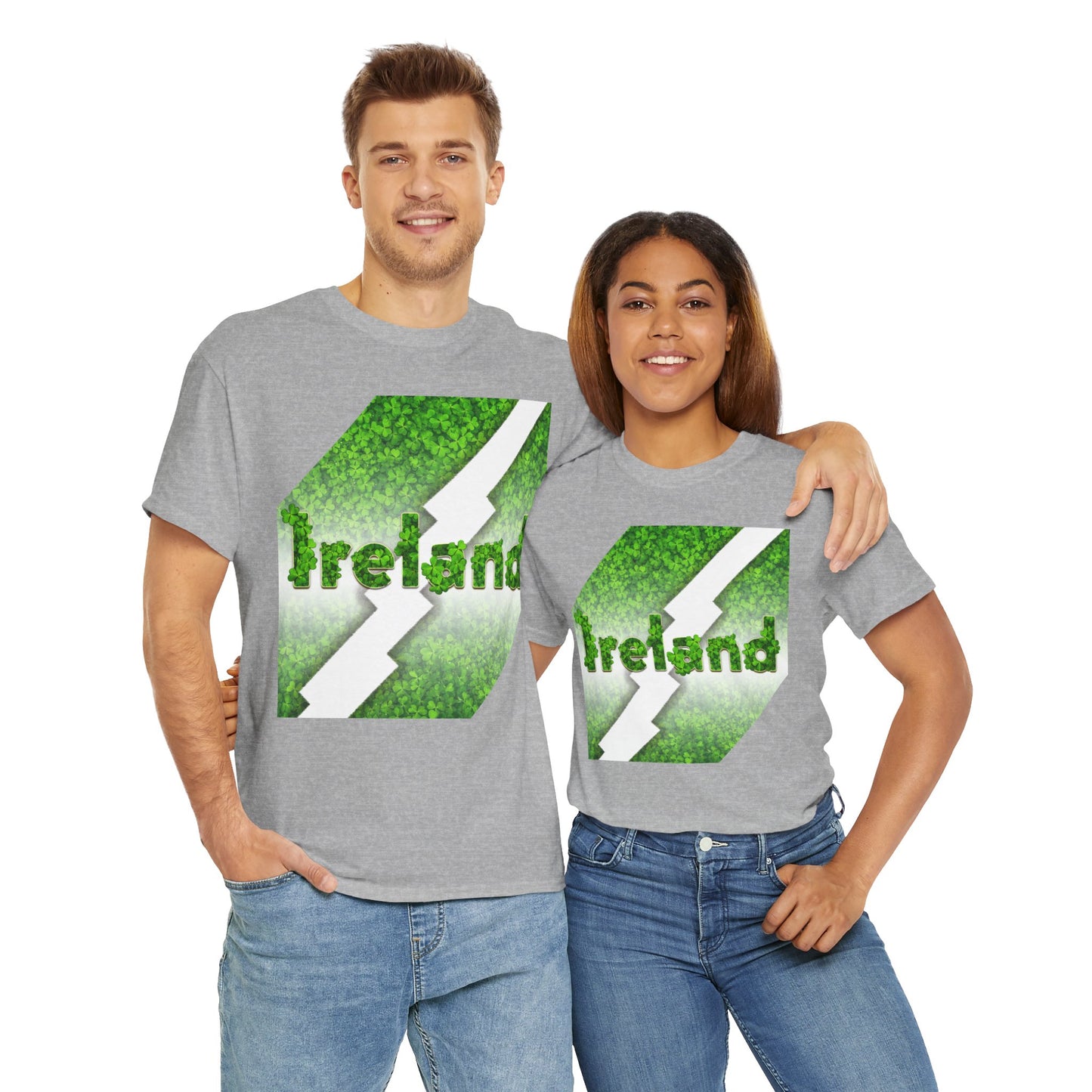 Eire Green Unisex Heavy Cotton Tee