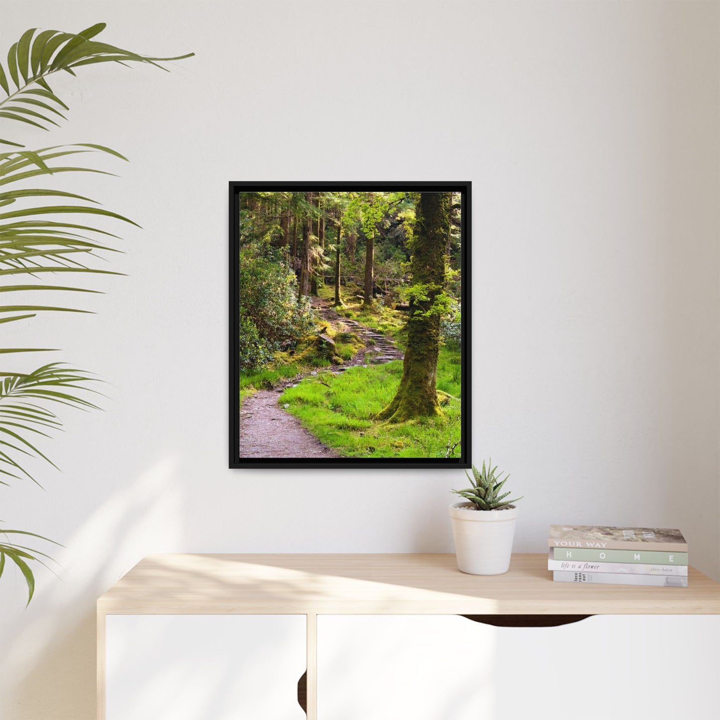 Torc Trail Matte Canvas, Framed (Multi-color)