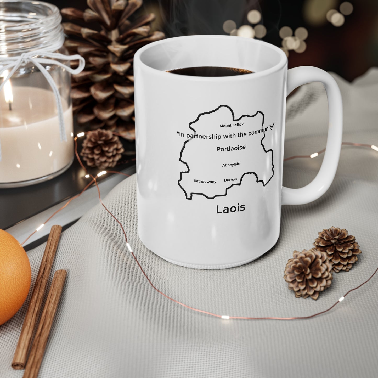 Laois Ceramic Coffee Cup - 11oz & 15oz