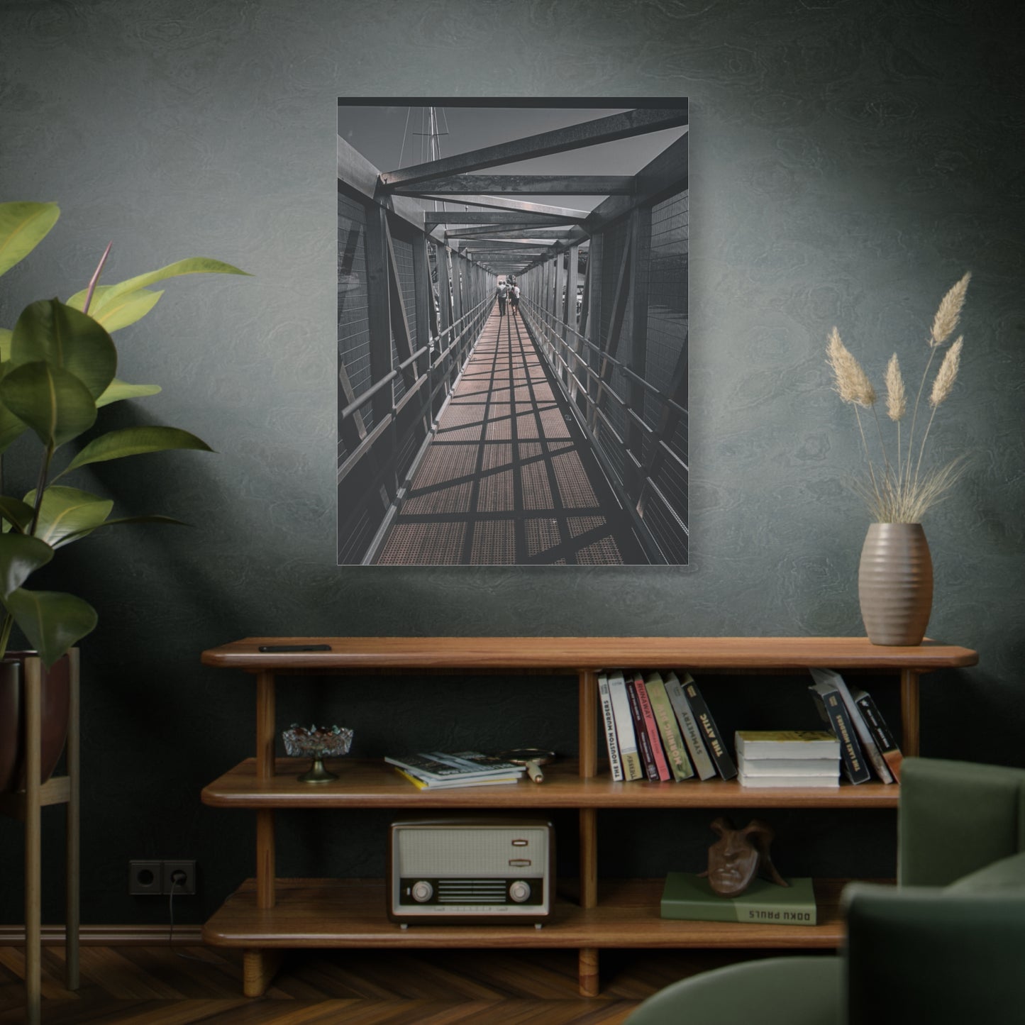 Dingle Pier Matte Canvas, Stretched, 1.25"
