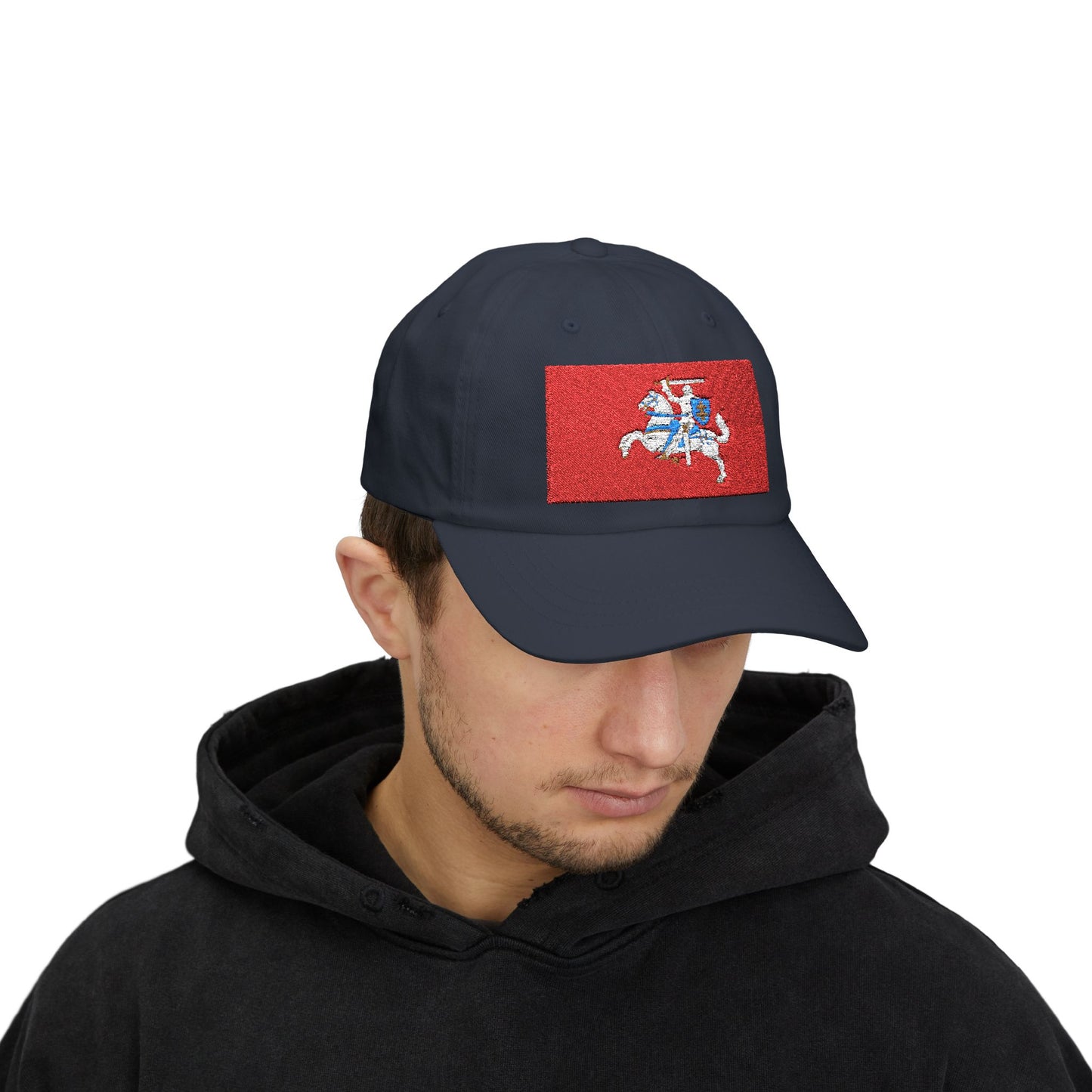 Vytis Classic Dad Cap with Knight Flag Design - Casual Style for Every Occasion