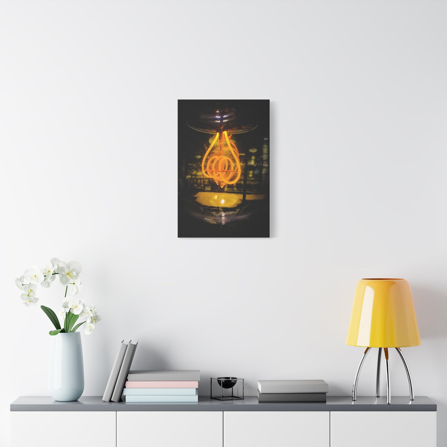 Bulb Matte Canvas, Stretched, 1.25"