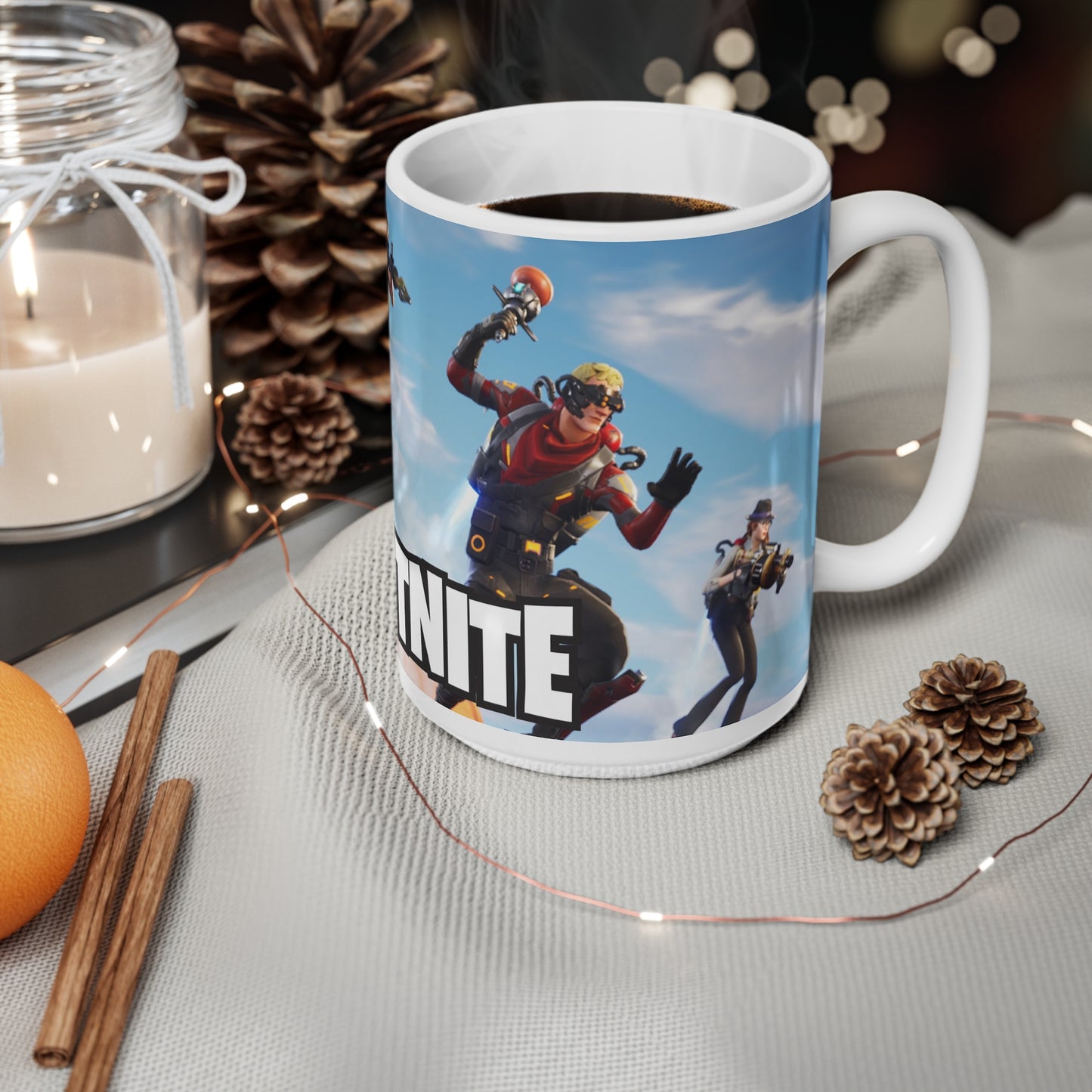Fortnite Ceramic Coffee Cups - Gamer Mugs for Coffee Lovers | 11oz & 15oz Sizes