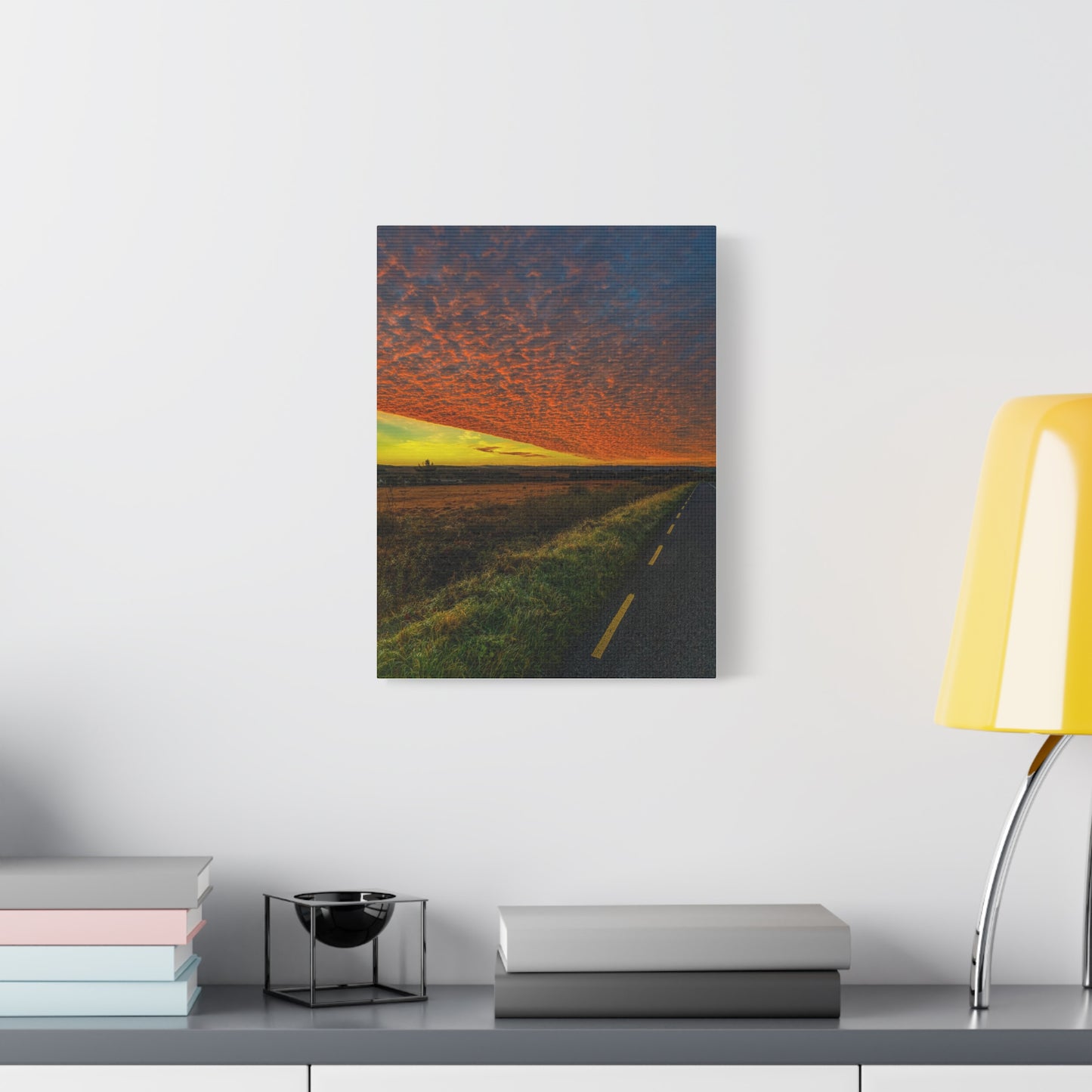 Cloudy Sunset Matte Canvas, Stretched, 1.25"