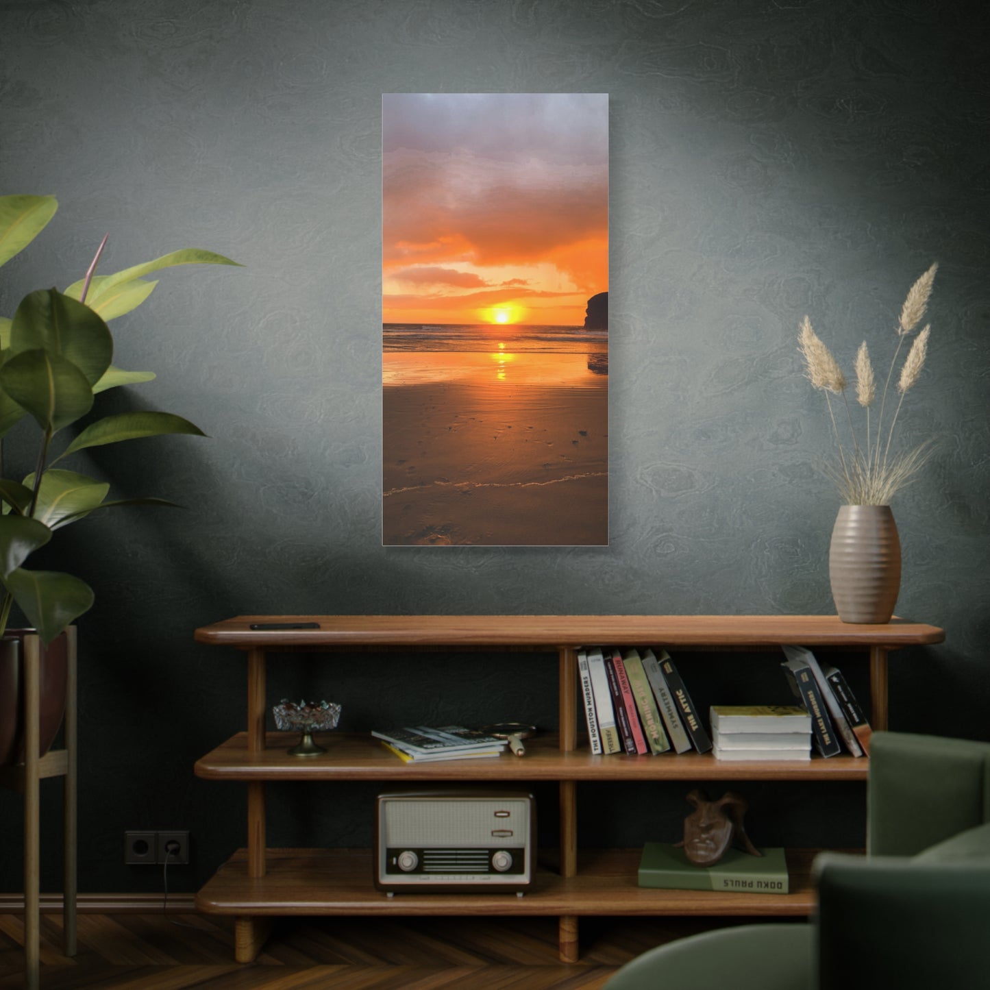 Sunset in Ballybunion Matte Canvas, Stretched, 1.25"