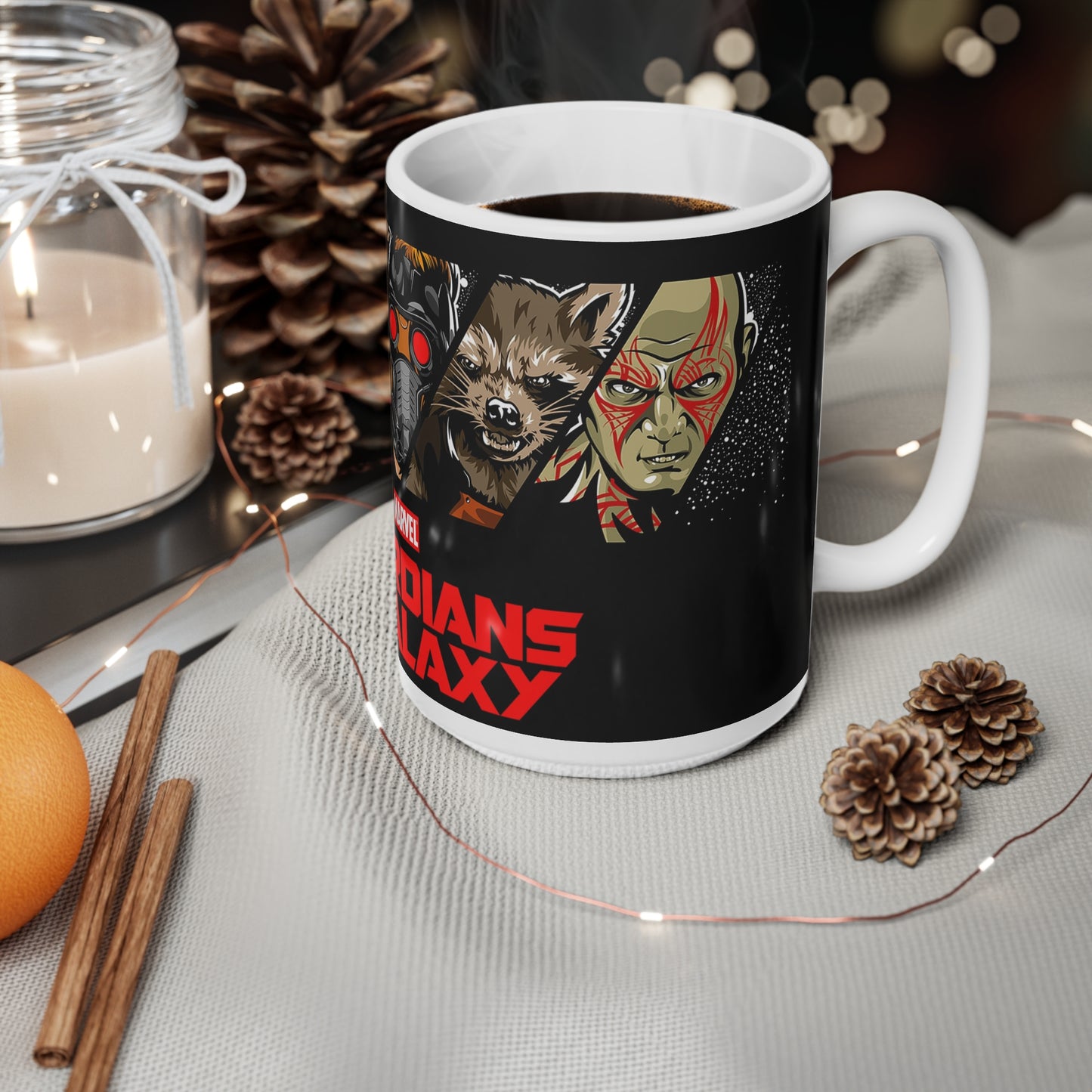 Guardians of the Galaxy Ceramic Coffee Cups - Fun Marvel Mugs for Superhero Fans