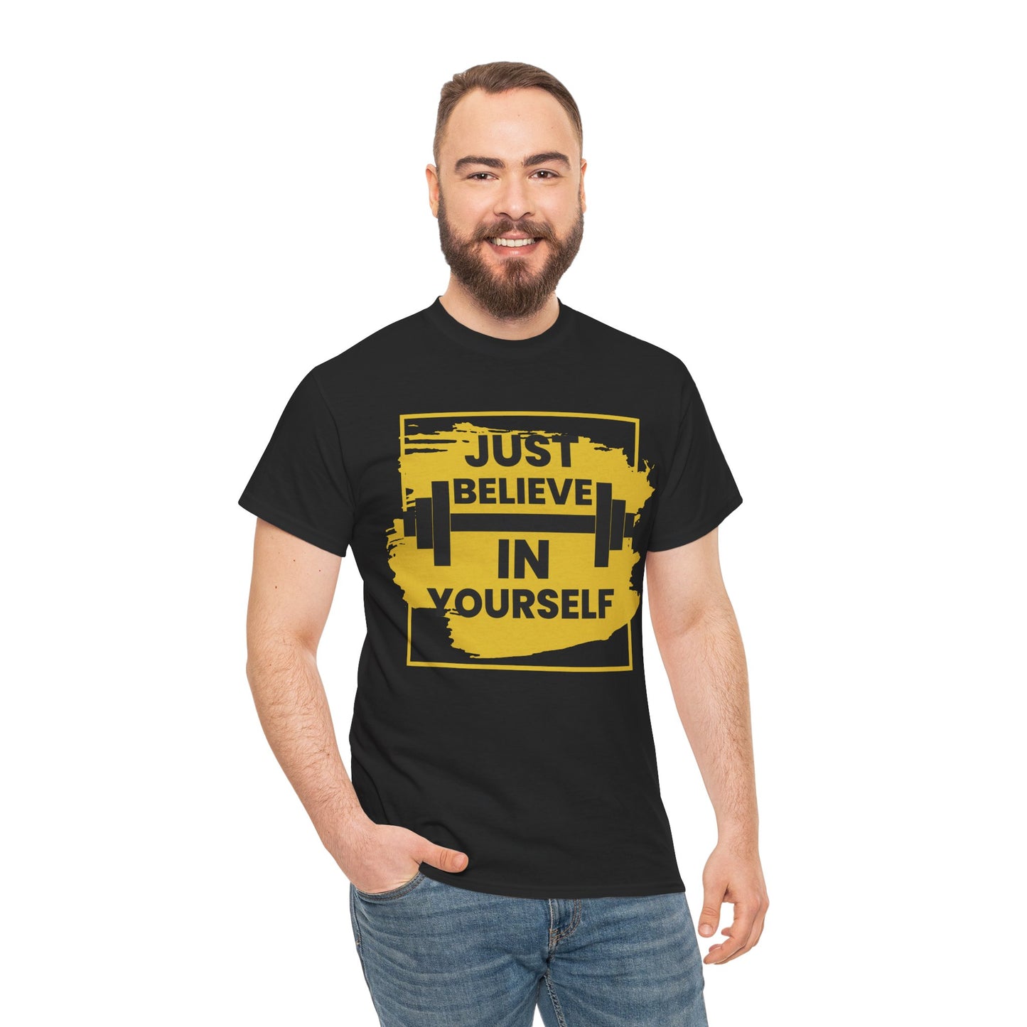 Motivational Fitness Tee - Just Believe in Yourself